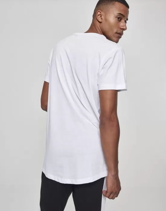 Мъжка тениска Urban Classics Shaped в бял цвят, Тениски - Hoodstyle.bg