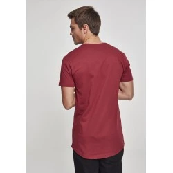 Мъжка тениска Urban Classics Shaped burgundy
