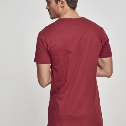 Мъжка тениска Urban Classics Shaped burgundy