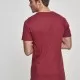 Мъжка тениска Urban Classics Shaped burgundy, Тениски - Hoodstyle.bg