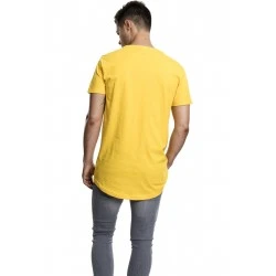 Мъжка тениска Urban Classics Shaped chrome yellow