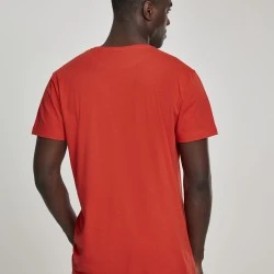 Мъжка тениска в оранжево Urban Classics  Shaped Long