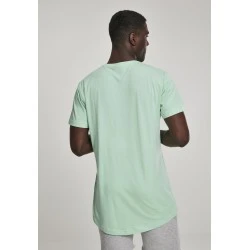 Мъжка дълга тениска в цвят мента Urban Classics Shaped Long 