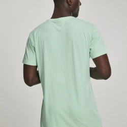 Мъжка дълга тениска в цвят мента Urban Classics Shaped Long 