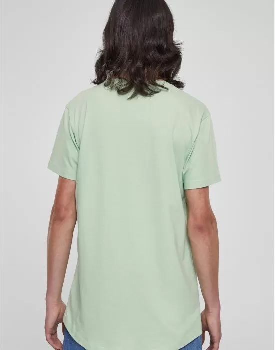 Мъжка дълга тениска в цвят мента Urban Classics Shaped Long Tee, Тениски - Hoodstyle.bg