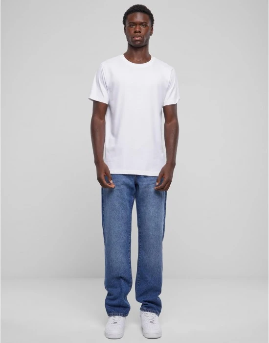 Мъжки дънки в син цвят Urban Classics Straight Fit Jeans, Дънки - Hoodstyle.bg