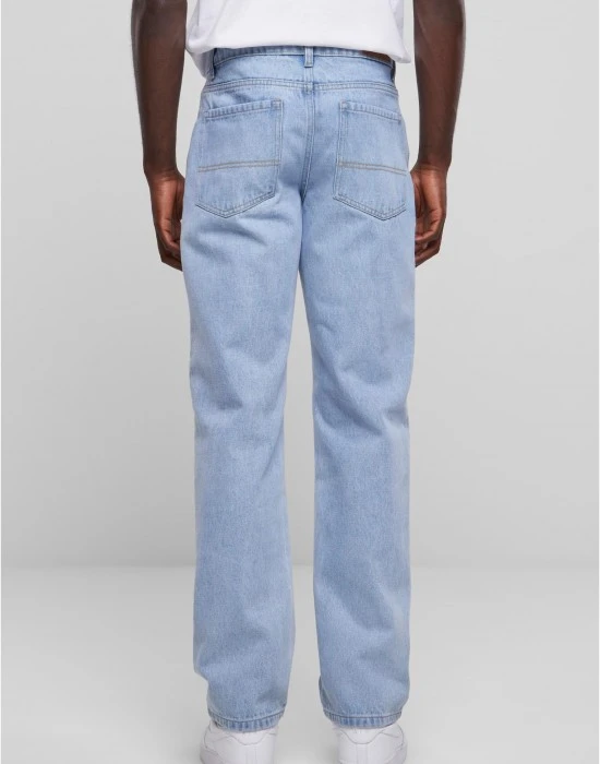 Мъжки дънки в светлосин цвят Urban Classics Straight Fit Jeans, Дънки - Hoodstyle.bg