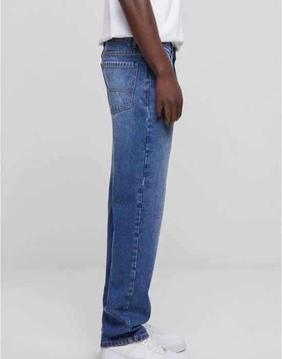 Мъжки дънки в син цвят Urban Classics Straight Fit Jeans, Дънки - Hoodstyle.bg