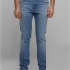 Мъжки дънки в светлосин цвят Urban Classics Heavy Ounce Slim Fit, Дънки - Hoodstyle.bg
