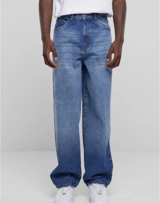 Мъжки дънки в син цвят Urban Classics Baggy Fit Jeans, Дънки - Hoodstyle.bg