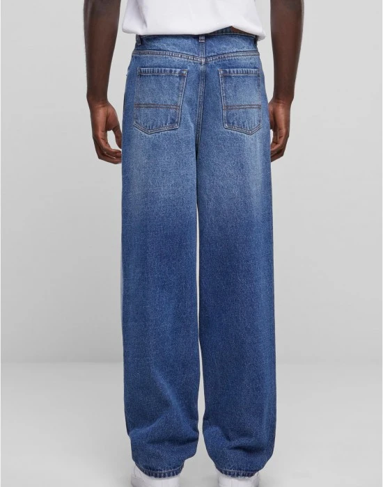 Мъжки дънки в син цвят Urban Classics Baggy Fit Jeans, Дънки - Hoodstyle.bg