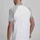 Мъжка тениска Urban Classics с ръкави тип реглан white/grey, Тениски - Hoodstyle.bg