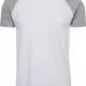 Мъжка тениска Urban Classics с ръкави тип реглан white/grey, Тениски - Hoodstyle.bg