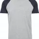 Мъжка тениска Urban Classics с ръкави тип реглан grey/navy, Тениски - Hoodstyle.bg