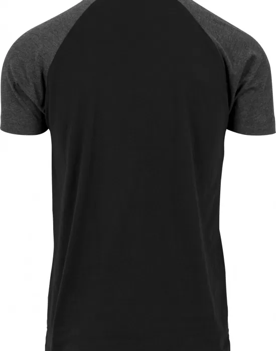 Мъжка тениска Urban Classics с ръкави тип реглан blk/cha, Тениски - Hoodstyle.bg