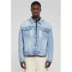 Мъжко дънково яке Urban Classics Boxy Denim light blue washed