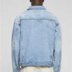 Мъжко дънково яке Urban Classics Boxy Denim light blue washed