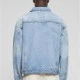 Мъжко дънково яке Urban Classics Boxy Denim light blue washed, Пролет / Есен - Hoodstyle.bg