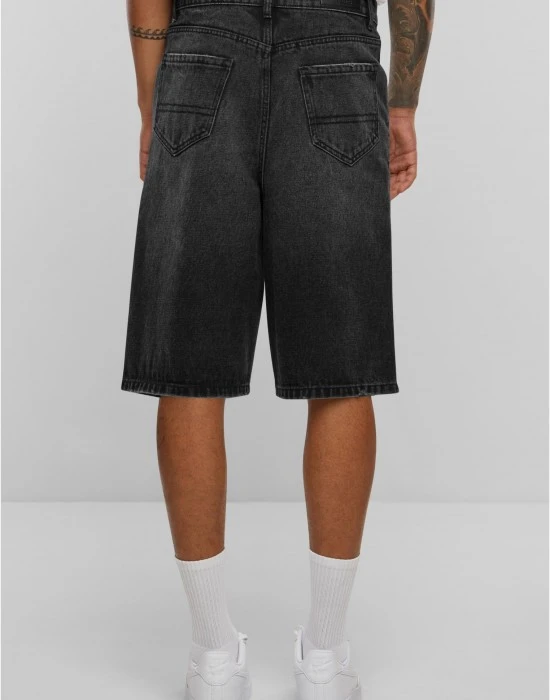 Мъжки дънкови панталони в черен цвят Urban Classics 90's Heavy Denim Shorts, Къси - Hoodstyle.bg