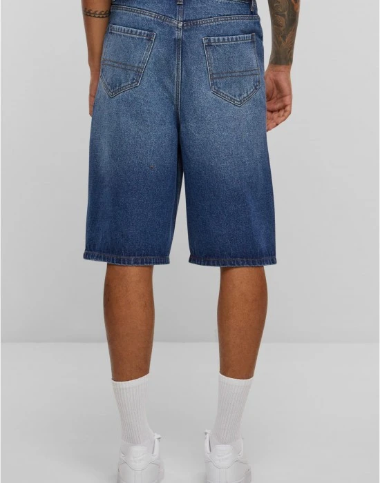 Мъжки дънкови панталони в син цвят Urban Classics 90's Heavy Denim Shorts90's Heavy Denim Shorts, Къси - Hoodstyle.bg