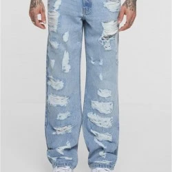 Мъжки дънки Heavy Destroyed Jeans new light blue