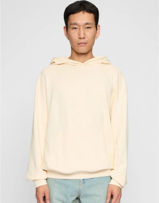 Мъжки суичър Urban Classics Light Terry whitesand, Суичъри - Hoodstyle.bg