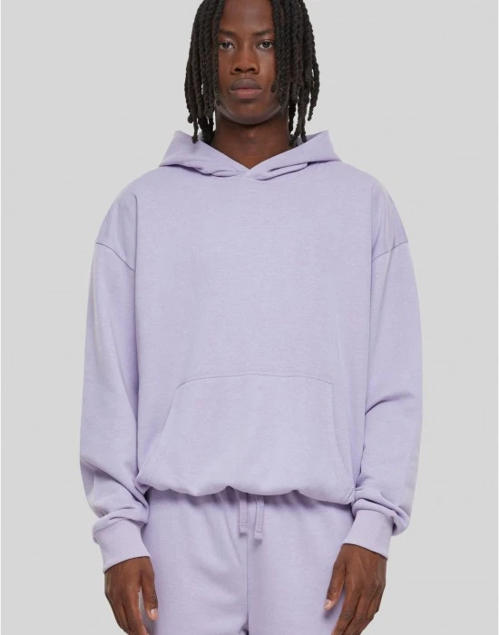 Мъжки суичър Urban Classics Light Terry dustylilac, Суичъри - Hoodstyle.bg
