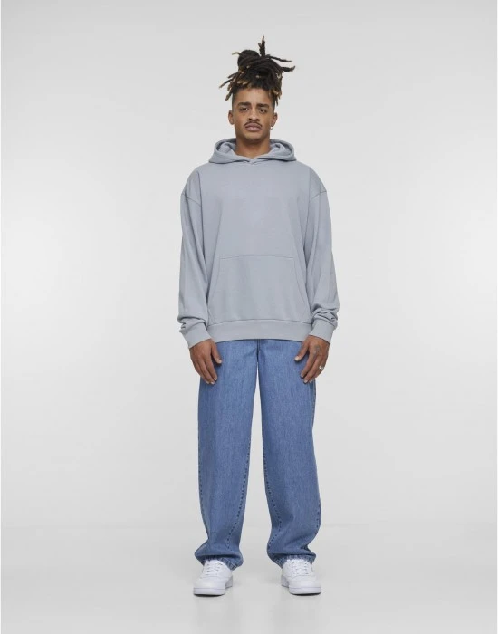 Мъжки суичър Urban Classics Light Terry lightasphalt, Суичъри - Hoodstyle.bg