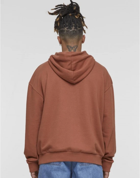 Мъжки суичър Urban Classics Light Terry lightrust, Суичъри - Hoodstyle.bg