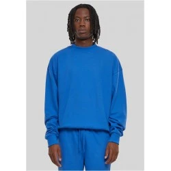 Мъжка блуза в синьо Urban Classics Light Terry Crew
