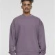 Мъжка блуза в тъмнолилаво Urban Classics Light Terry Crew, Блузи - Hoodstyle.bg