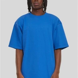 Тениска Light Terry T-Shirt Crew royal XXL
