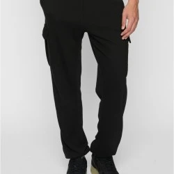 Мъжки панталон в черно Urban Classics Light Terry 