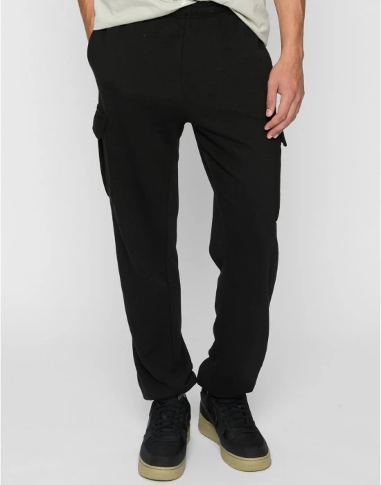 Мъжки панталон в черно Urban Classics Light Terry, Панталони - Hoodstyle.bg