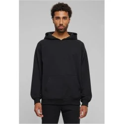 Мъжки суичър с качулка в черен цвят Urban Classics Cosy Raglan