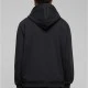 Мъжки суичър с качулка в черен цвят Urban Classics Cosy Raglan, Суичъри с цип - Hoodstyle.bg