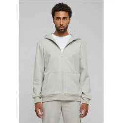 Мъжки суичър в сиво Urban Classics Cozy Zip