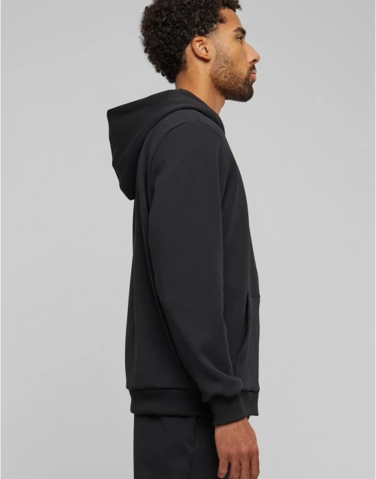 Мъжки суичър в черно Urban Classics Cozy Zip, Суичъри с цип - Hoodstyle.bg
