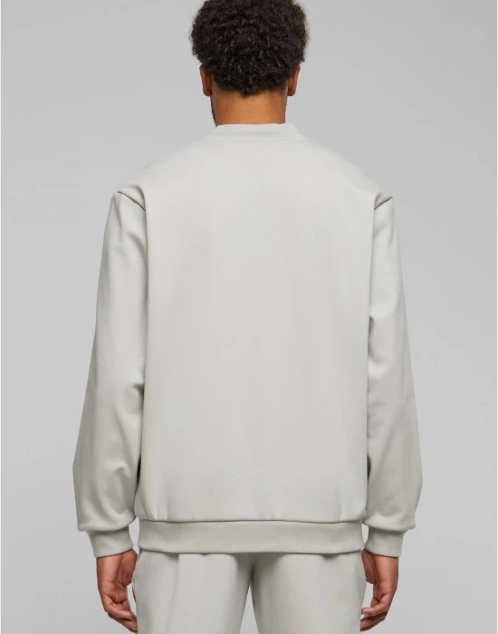 Мъжко яке в сив цвят Urban Classics Cozy College Jacket, Колежански - Hoodstyle.bg