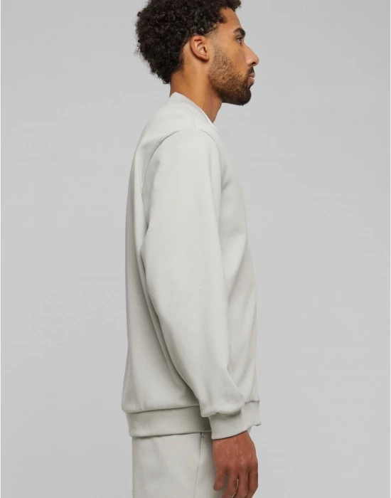 Мъжко яке в сив цвят Urban Classics Cozy College Jacket, Колежански - Hoodstyle.bg