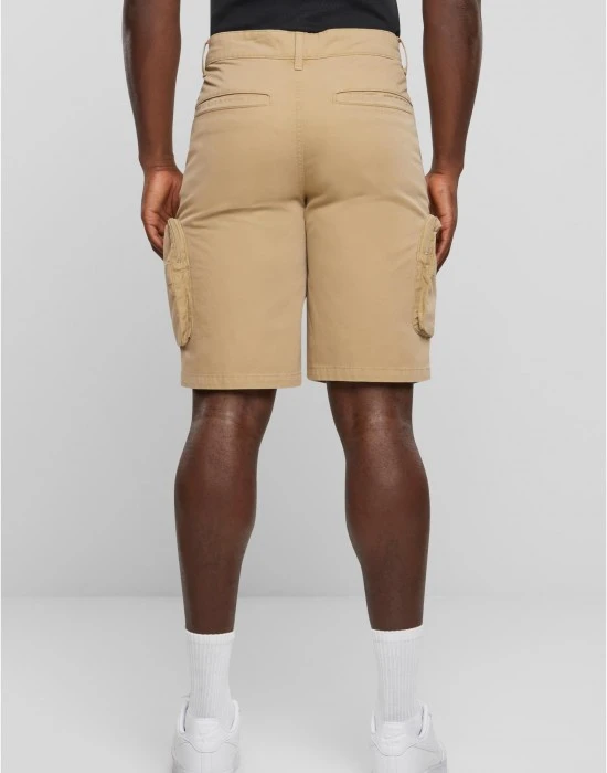 Мъжки къси панталони в бежов цвят Urban Classics Baggy Cargo Shorts, Къси панталони - Hoodstyle.bg