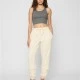 Дамско долнище в цвят пясък Urban Classics Terry, Долнища - Hoodstyle.bg