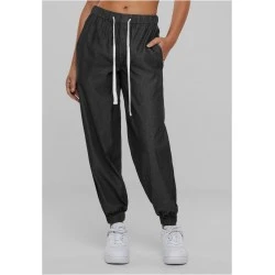 Дамски панталон в черно Urban Classics Denim Jogpants