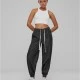 Дамски панталон в черно Urban Classics Denim Jogpants, Панталони - Hoodstyle.bg