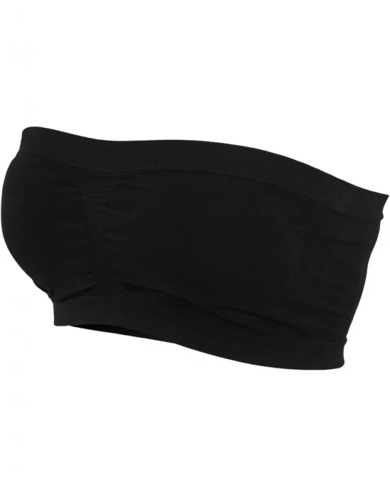 Дамски топ в черен цвят Urban Classics Ladies Pads Bandeau black, Жени - Hoodstyle.bg
