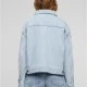 Дамско дънково яке 80s Oversized light blue, Якета - Hoodstyle.bg