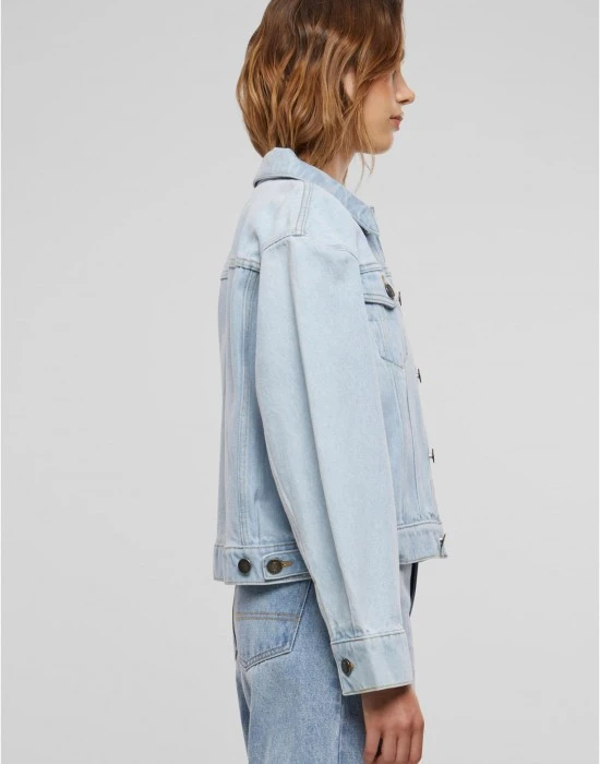 Дамско дънково яке 80s Oversized light blue, Якета - Hoodstyle.bg