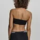 Дамски топ в черен цвят Urban Classics Ladies Pads Bandeau black, Жени - Hoodstyle.bg