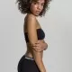 Дамски топ в черен цвят Urban Classics Ladies Pads Bandeau black, Жени - Hoodstyle.bg