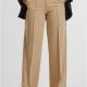 Дамски панталон в бежово Urban Classics Wide Pleated, Панталони - Hoodstyle.bg